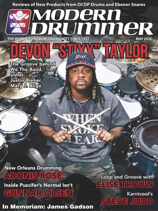 Cover image for Modern Drummer Magazine